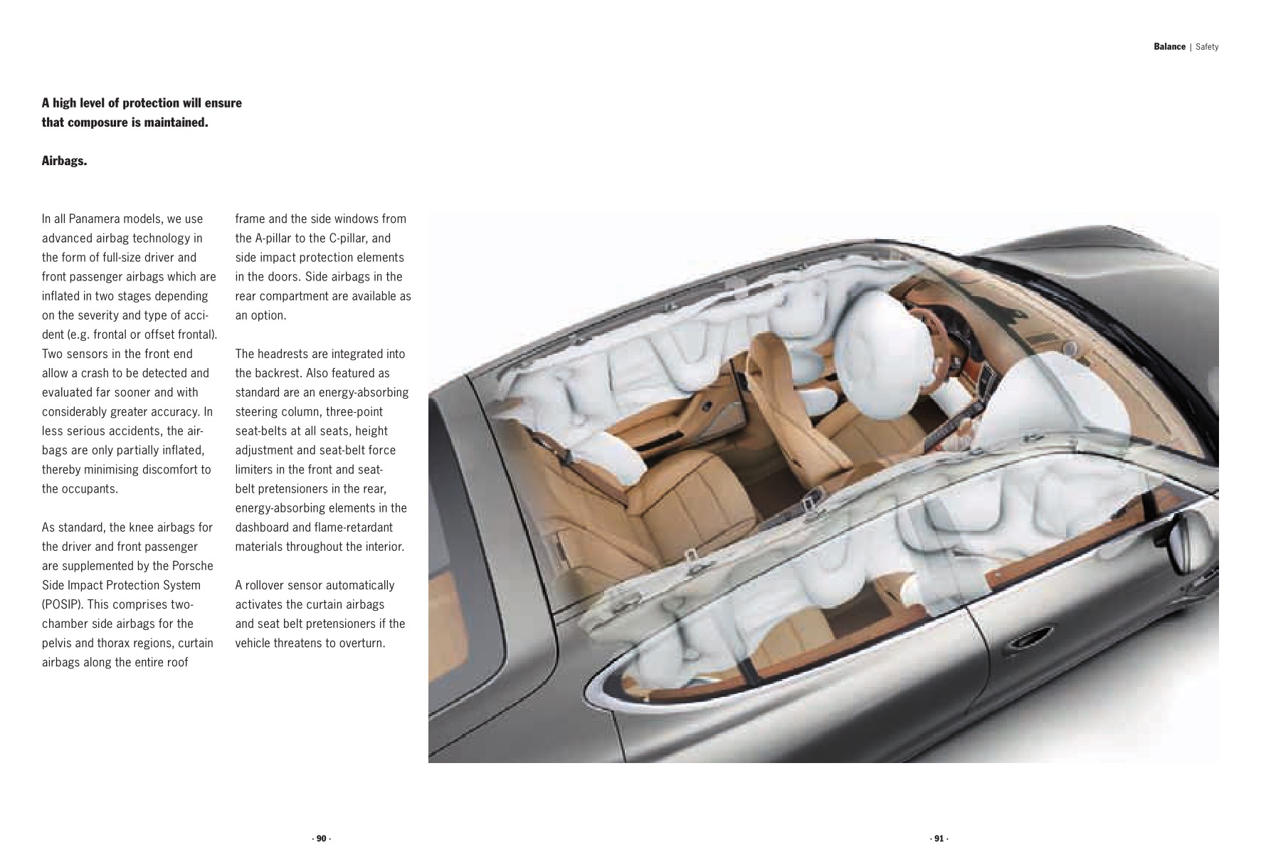 2010 Porsche Panamera Brochure Page 80